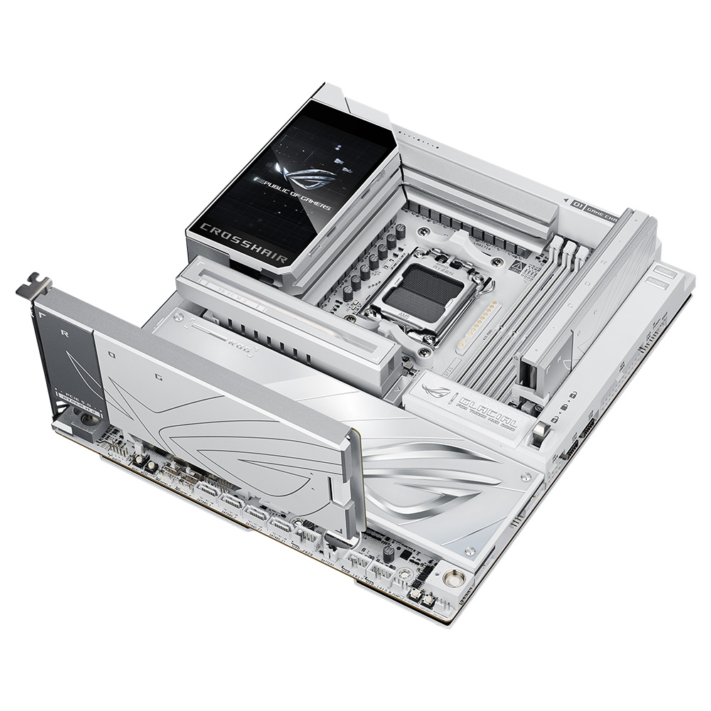 AMD X870Eチップセット搭載フラグシップマザーボード・ホワイトカラー